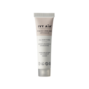 Du tilføjede <b><u>Ivy Aïa Face Cream med provitamin B5, resor storlek, 15 ml.</u></b> til din kurv.