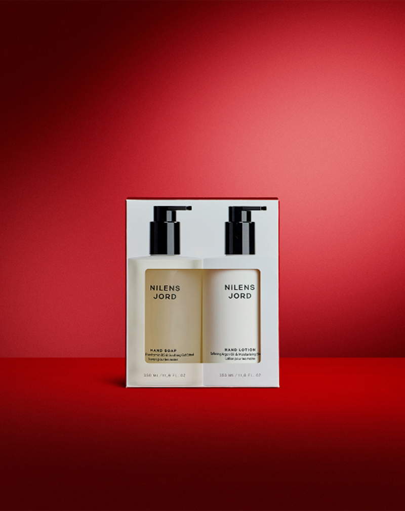 Nilens Jord - Hand Soap & Hand Lotion - Presentask