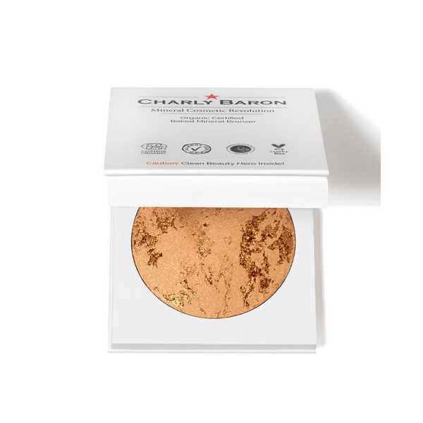 Charly Baron Baked Bio Organic Mineral Bronzer  Charly Baron   