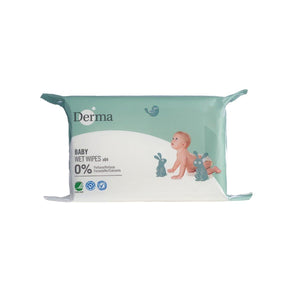 Derma ECO BABY Vådservietter (64 stk) Børn & Babyer Derma   